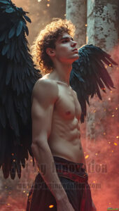 Dark Angels – AI Fallen Angel Art Gallery