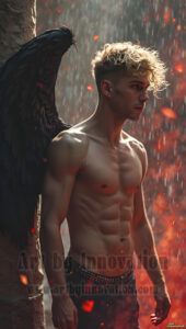 Dark Angels – AI Fallen Angel Art Gallery