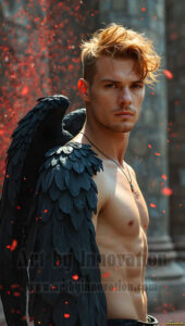 Dark Angels – AI Fallen Angel Art Gallery