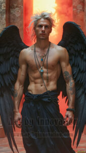 Dark Angels – AI Fallen Angel Art Gallery