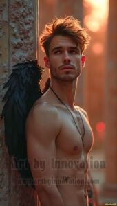 Dark Angels – AI Fallen Angel Art Gallery