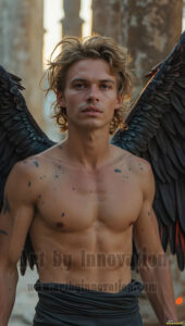 Dark Angels – AI Fallen Angel Art Gallery