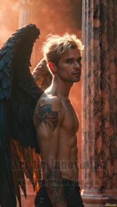 Dark Angels – AI Fallen Angel Art Gallery