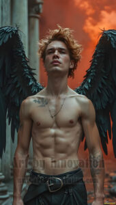 Dark Angels – AI Fallen Angel Art Gallery