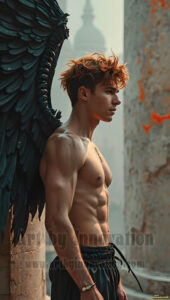 Dark Angels – AI Fallen Angel Art Gallery
