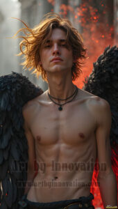 Dark Angels – AI Fallen Angel Art Gallery