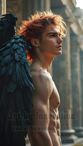 Dark Angels – AI Fallen Angel Art Gallery