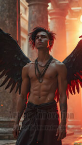 Dark Angels – AI Fallen Angel Art Gallery