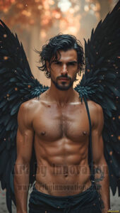 Dark Angels – AI Fallen Angel Art Gallery