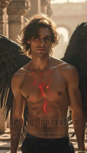Dark Angels – AI Fallen Angel Art Gallery