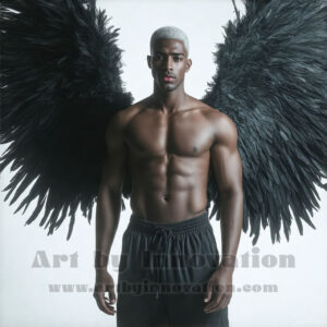 Dark Angels – AI Fallen Angel Art Gallery