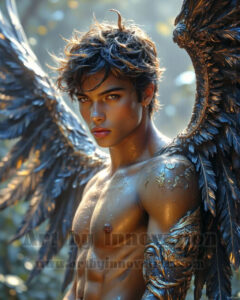 Dark Angels – AI Fallen Angel Art Gallery