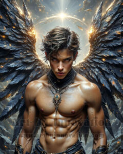 Dark Angels – AI Fallen Angel Art Gallery