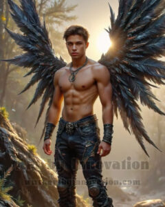 Dark Angels – AI Fallen Angel Art Gallery