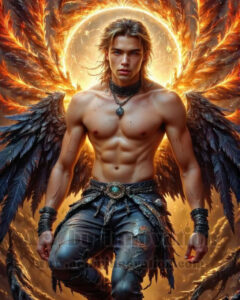 Dark Angels – AI Fallen Angel Art Gallery
