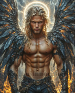 Dark Angels – AI Fallen Angel Art Gallery