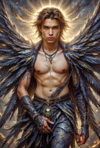 Dark Angels – AI Fallen Angel Art Gallery