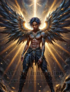 Dark Angels – AI Fallen Angel Art Gallery