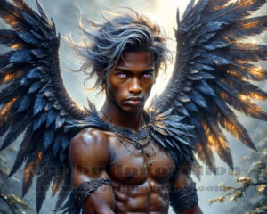 Dark Angels – AI Fallen Angel Art Gallery