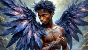Dark Angels – AI Fallen Angel Art Gallery