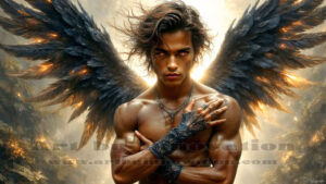Dark Angels – AI Fallen Angel Art Gallery