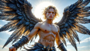 Dark Angels – AI Fallen Angel Art Gallery