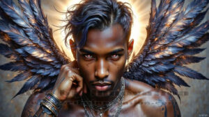 Dark Angels – AI Fallen Angel Art Gallery