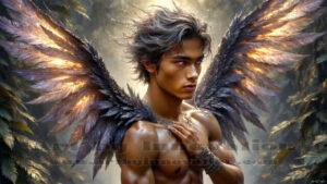 Dark Angels – AI Fallen Angel Art Gallery