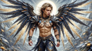 Dark Angels – AI Fallen Angel Art Gallery