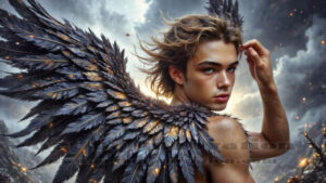 Dark Angels – AI Fallen Angel Art Gallery