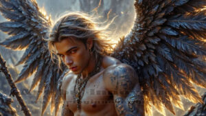 Dark Angels – AI Fallen Angel Art Gallery