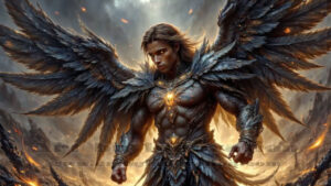 Dark Angels – AI Fallen Angel Art Gallery