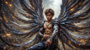 Dark Angels – AI Fallen Angel Art Gallery