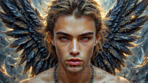 Dark Angels – AI Fallen Angel Art Gallery