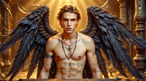 Dark Angels – AI Fallen Angel Art Gallery