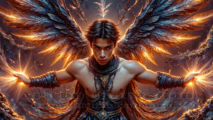 Dark Angels – AI Fallen Angel Art Gallery