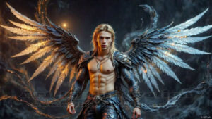 Dark Angels – AI Fallen Angel Art Gallery