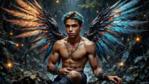 Dark Angels – AI Fallen Angel Art Gallery