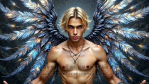 Dark Angels – AI Fallen Angel Art Gallery