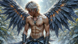 Dark Angels – AI Fallen Angel Art Gallery