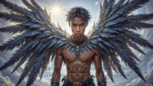 Dark Angels – AI Fallen Angel Art Gallery
