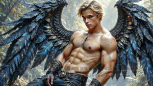 Dark Angels – AI Fallen Angel Art Gallery