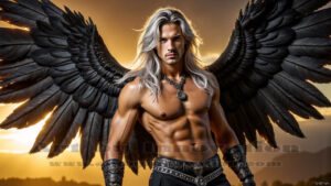Dark Angels – AI Fallen Angel Art Gallery