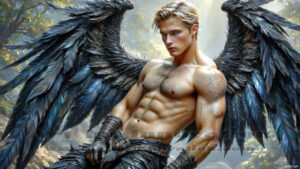 Dark Angels – AI Fallen Angel Art Gallery