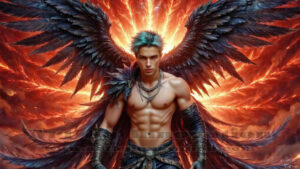 Dark Angels – AI Fallen Angel Art Gallery