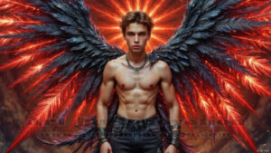 Dark Angels – AI Fallen Angel Art Gallery