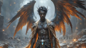Dark Angels – AI Fallen Angel Art Gallery