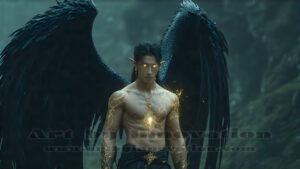 Dark Angels – AI Fallen Angel Art Gallery