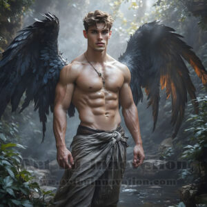 Dark Angels – AI Fallen Angel Art Gallery