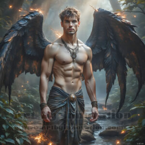 Dark Angels – AI Fallen Angel Art Gallery